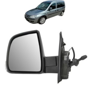 Oglinda Stanga OPEL COMBO Tour din 2001 - 2011, Auto, Reglaj mecanic, Completa - Img 2