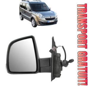 Oglinda Stanga OPEL COMBO Tour (X12) din 2012 - 2016, Auto, Reglaj mecanic, Completa