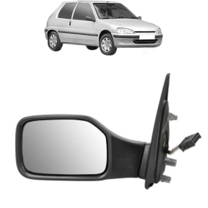Oglinda Stanga PEUGEOT 106 II (1A_, 1C_) din 1996 - 2004, Auto, Reglaj electric, Completa - Img 2