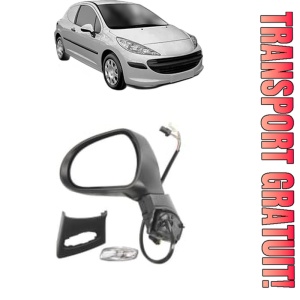 Oglinda Stanga PEUGEOT 207 Hatchback Van (WA_, WC_) din 2007 - 2012, Auto, Reglaj electric, Completa