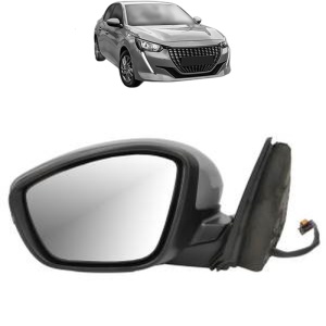 Oglinda Stanga PEUGEOT 208 II (UB_, UP_, UW_, UJ_) din 2019 - 2025, Auto, Reglaj electric, Completa - Img 2