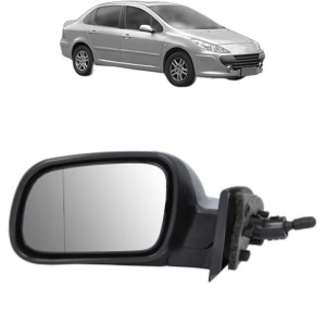 Oglinda Stanga PEUGEOT 307 Saloon din 2006 - 2012, Auto, Reglaj mecanic, Completa - Img 2