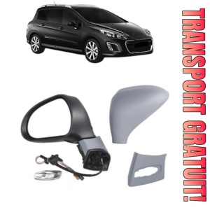 Oglinda Stanga PEUGEOT 308 SW I Estate Van (4E_) din 2008 - 2012, Auto, Reglaj electric, Completa