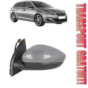 Oglinda Stanga PEUGEOT 308 SW II (LC_, LJ_, LR_, LX_, L4_) din 2014 - 2021, Auto, Reglaj electric, Completa