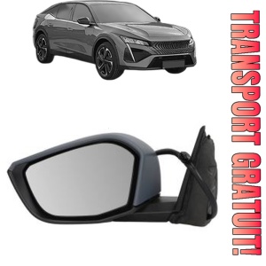 Oglinda Stanga PEUGEOT 408 II (FP_, F3_, FM_) din 2022, Auto, Reglaj electric, Completa