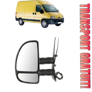 Oglinda Stanga PEUGEOT BOXER Bus (244, Z_) din 2001 - 2006, Auto, Reglaj electric, Completa