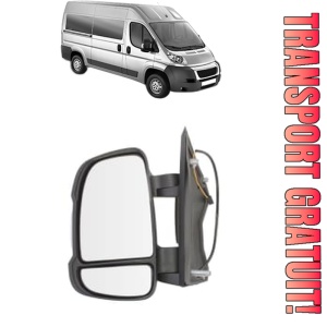 Oglinda Stanga PEUGEOT BOXER Bus din 2006 - 2023, Auto, Reglaj manual, Completa