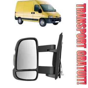 Oglinda Stanga PEUGEOT BOXER Van din 2006 - 2023, Auto, Reglaj manual, Completa