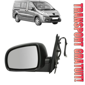 Oglinda Stanga PEUGEOT EXPERT TEPEE (VF3X_) din 2007 - 2016, Auto, Reglaj electric, Completa
