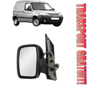 Oglinda Stanga PEUGEOT PARTNER Box Body/MPV din 2008 - 2016, Auto, Reglaj electric, Completa