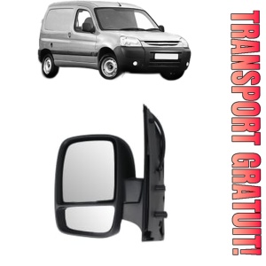 Oglinda Stanga PEUGEOT PARTNER Box Body/MPV din 2008 - 2016, Auto, Reglaj electric, Completa