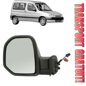 Oglinda Stanga PEUGEOT PARTNER MPV (5_, G_) din 1996 - 2015, Auto, Reglaj electric, Completa