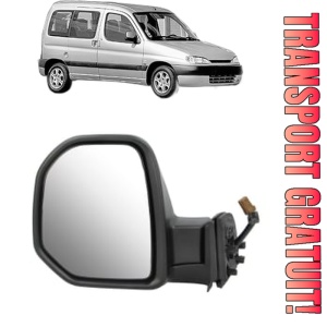 Oglinda Stanga PEUGEOT PARTNER MPV (5_, G_) din 1996 - 2015, Auto, Reglaj electric, Completa