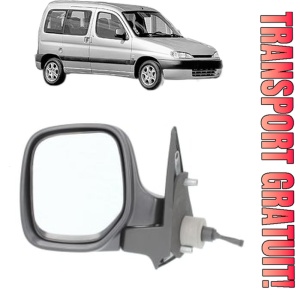 Oglinda Stanga PEUGEOT PARTNER MPV (5_, G_) din 1996 - 2015, Auto, Reglaj mecanic, Completa