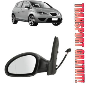 Oglinda Stanga SEAT ALTEA (5P1) din 2004 - 2015, Auto, Reglaj electric, Completa