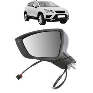 Oglinda Stanga SEAT ATECA (KH7, KHP) din 2016 - 2021, Auto, Reglaj electric, Completa - Img 2