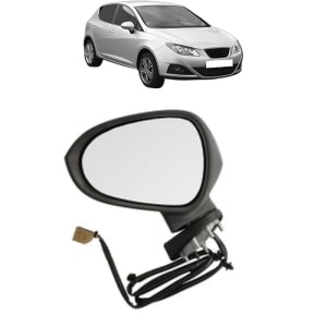 Oglinda Stanga SEAT IBIZA IV (6J5, 6P1) din 2008 - 2017, Auto, Reglaj electric, Completa - Img 2