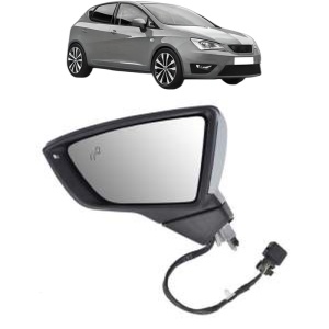 Oglinda Stanga SEAT IBIZA V (KJ1, KJG) din 2017 - 2020, Auto, Reglaj electric, Completa - Img 2