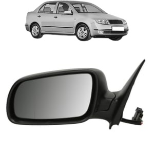 Oglinda Stanga SKODA FABIA I Saloon (6Y3) din 1999 - 2007, Auto, Reglaj electric, Completa - Img 2
