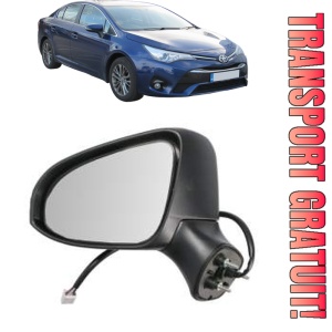 Oglinda Stanga TOYOTA AVENSIS Saloon (_T27_) din 2008 - 2018, Auto, Reglaj electric, Completa