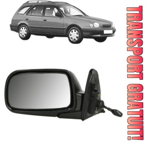 Oglinda Stanga TOYOTA COROLLA Estate (_E11_) din 1997 - 2001, Auto, Reglaj mecanic, Completa
