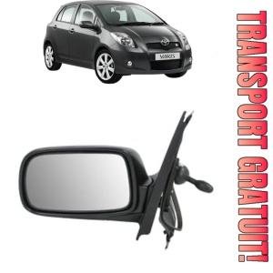Oglinda Stanga TOYOTA YARIS (_P9_) din 2005 - 2014, Auto, Reglaj mecanic, Completa