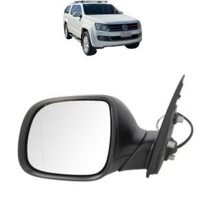 Oglinda Stanga Volkswagen AMAROK Platform/Chassis (S1B, S6B, S7B) din 2011 - 2022, Auto, Reglaj electric, Completa - Img 2