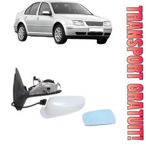 Oglinda Stanga Volkswagen BORA I (1J2) din 1998 - 2013, Auto, Reglaj electric, Completa