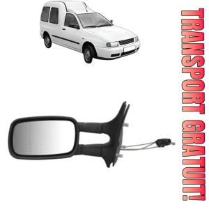 Oglinda Stanga Volkswagen CADDY II MPV (9K9B) din 1995 - 2004, Auto, Reglaj mecanic, Completa