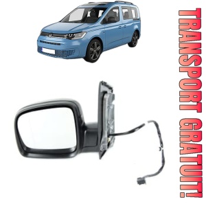 Oglinda Stanga Volkswagen CADDY IV Box Body/MPV (SAA, SAH) din 2015 - 2020, Auto, Reglaj electric, Completa