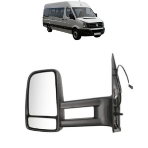 Oglinda Stanga Volkswagen CRAFTER 30-35 Bus (2E_) din 2006 - 2016, Auto, Reglaj manual, Completa - Img 2