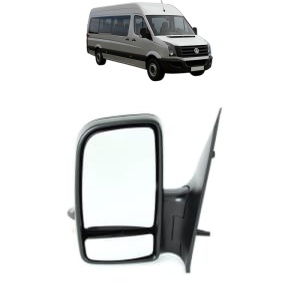 Oglinda Stanga Volkswagen CRAFTER 30-35 Bus (2E_) din 2006 - 2016, Auto, Reglaj electric, Completa - Img 2