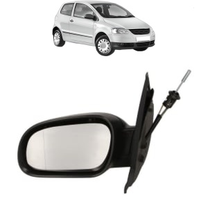 Oglinda Stanga Volkswagen FOX din 2003 - 2014, Auto, Reglaj mecanic, Completa - Img 2