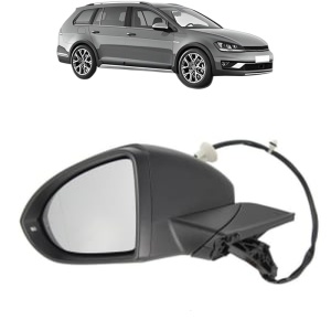 Oglinda Stanga Volkswagen GOLF ALLTRACK VII Variant (BA5, BV5) din 2014 - 2020, Auto, Reglaj electric, Completa - Img 2