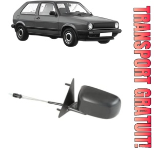 Oglinda Stanga Volkswagen GOLF II (19E, 1G1) din 1983 - 1992, Auto, Reglaj mecanic, Completa