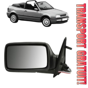 Oglinda Stanga Volkswagen GOLF III Cabriolet (1E7) din 1993 - 1998, Auto, Reglaj electric, Completa