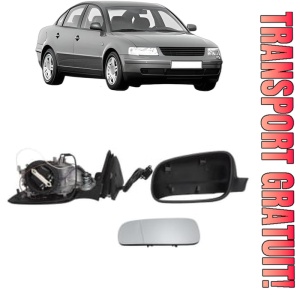 Oglinda Stanga Volkswagen PASSAT B5 (3B2) din 1996 - 2000, Auto, Reglaj electric, Completa