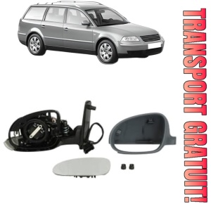Oglinda Stanga Volkswagen PASSAT B5.5 Variant (3B6) din 2000 - 2005, Auto, Reglaj electric, Completa