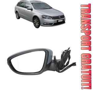 Oglinda Stanga Volkswagen PASSAT B7 Estate Van (365) din 2011 - 2014, Auto, Reglaj electric, Completa