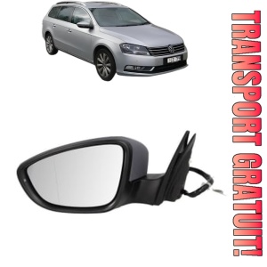 Oglinda Stanga Volkswagen PASSAT B7 Estate Van (365) din 2011 - 2014, Auto, Reglaj electric, Completa