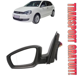 Oglinda Stanga Volkswagen POLO VIVO Hatchback (6S1, 6S3) din 2010 - 2019, Auto, Reglaj electric, Completa