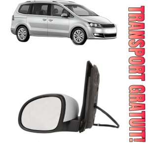 Oglinda Stanga Volkswagen SHARAN (7N1, 7N2) din 2010 - 2022, Auto, Reglaj electric, Completa