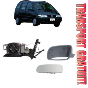 Oglinda Stanga Volkswagen SHARAN Box Body/MPV (7M_) din 1996 - 2010, Auto, Reglaj electric, Completa