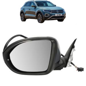 Oglinda Stanga Volkswagen T-ROC (A11, D11) din 2017 - 2021, Auto, Reglaj electric, Completa - Img 2