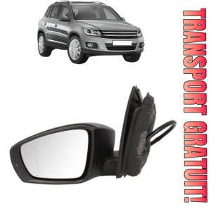 Oglinda Stanga Volkswagen TIGUAN (5N_) din 2007 - 2018, Auto, Reglaj electric, Completa