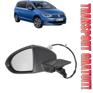Oglinda Stanga Volkswagen TOURAN (5T1) din 2015 - 2022, Auto, Reglaj electric, Completa