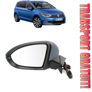 Oglinda Stanga Volkswagen TOURAN (5T1) din 2015 - 2022, Auto, Reglaj electric, Completa