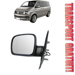 Oglinda Stanga Volkswagen TRANSPORTER T5 Bus (7HB, 7HJ, 7EB, 7EJ) din 2003 - 2015, Auto, Reglaj electric, Completa