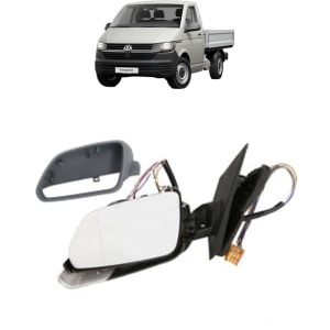 Oglinda Stanga Volkswagen TRANSPORTER T5 Platform/Chassis (7JD, 7JE, 7JL, 7JY, 7JZ, 7F din 2003 - 2015, Auto, Reglaj electric, Completa - Img 2