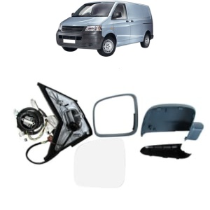 Oglinda Stanga Volkswagen TRANSPORTER T5 Van (7HA, 7HH, 7EA, 7EH) din 2003 - 2015, Auto, Reglaj electric, Completa - Img 2